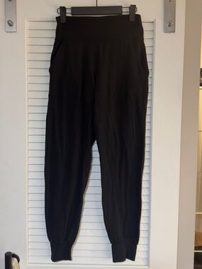 lululemon athletica Black Tapered Jogger Pants
